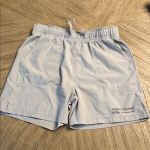 Abercrombie & Fitch Light Gray Kids Shorts
